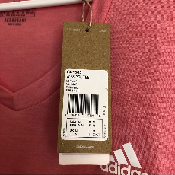 Adidas 3 Stripes AeroReady Tee - Picture 15 of 15